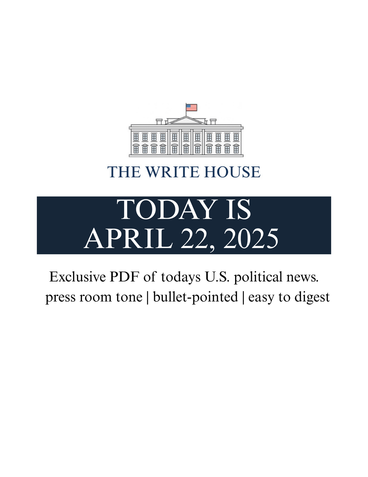 Today is April 22, 2025