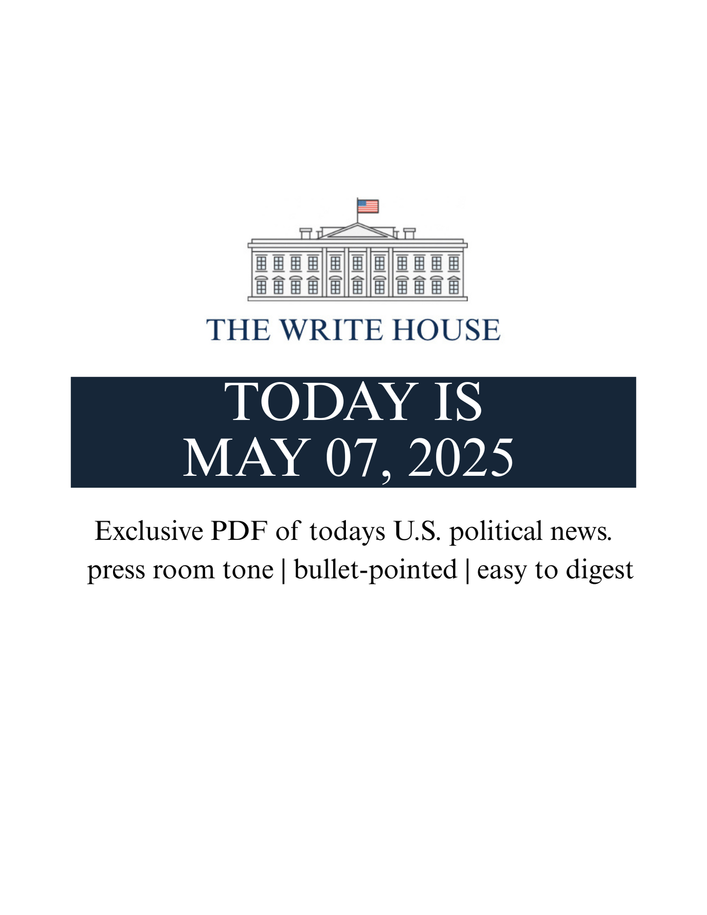 Today is May 7, 2025